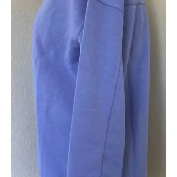 Mondetta Ladies' Scuba Long Sleeve Crewneck Sweatshirt XL Verdigris - Picture 13 of 14